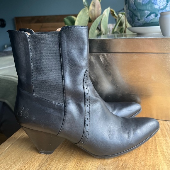 John Fluevog Purpose Intent Chelsea Boot - Black - Size 9.5 - Picture 3 of 12